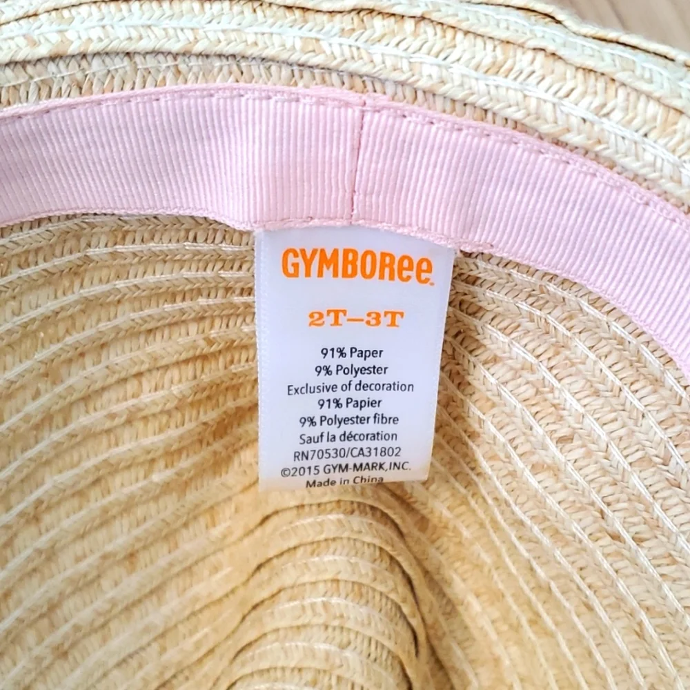 GYMBOREE Ice Cream Parlor striped fedora hat